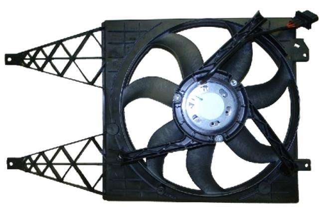 Radiator fan with shroud VIVO1